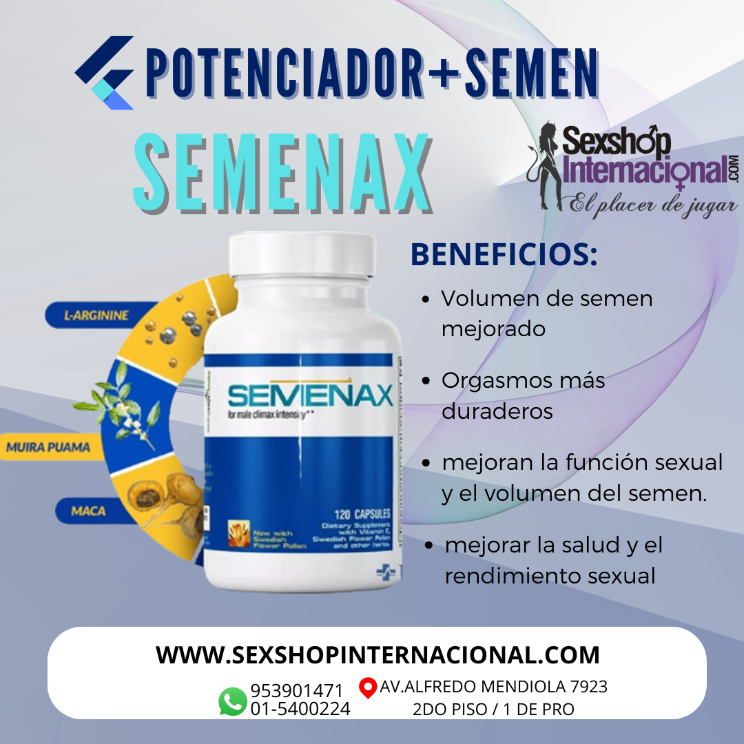 POTENCIA SEXUAL 100 NATURAL SEXSHOP LOS OLIVOS